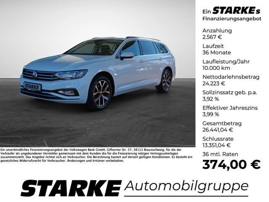 Volkswagen Passat Business DSG Variant 2.0 TDI