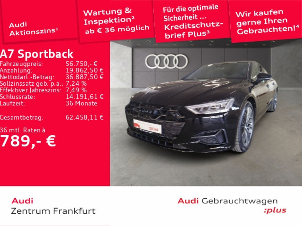 Audi A7 Sportback Quattro S-Tronic Hybride 50 TFSI