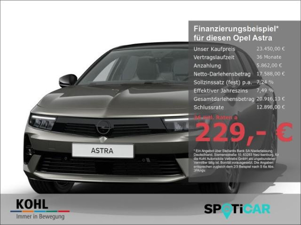 Opel Astra Sports Tourer Grand Sport GS-Line