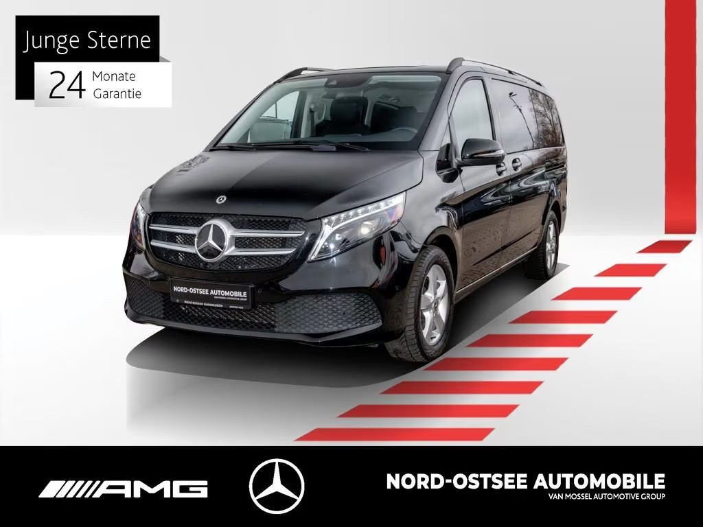 Mercedes-Benz V-Klasse V 300 MBUX AHK LED 2x SCHIEBETÜR KAMERA TEMPOMAT