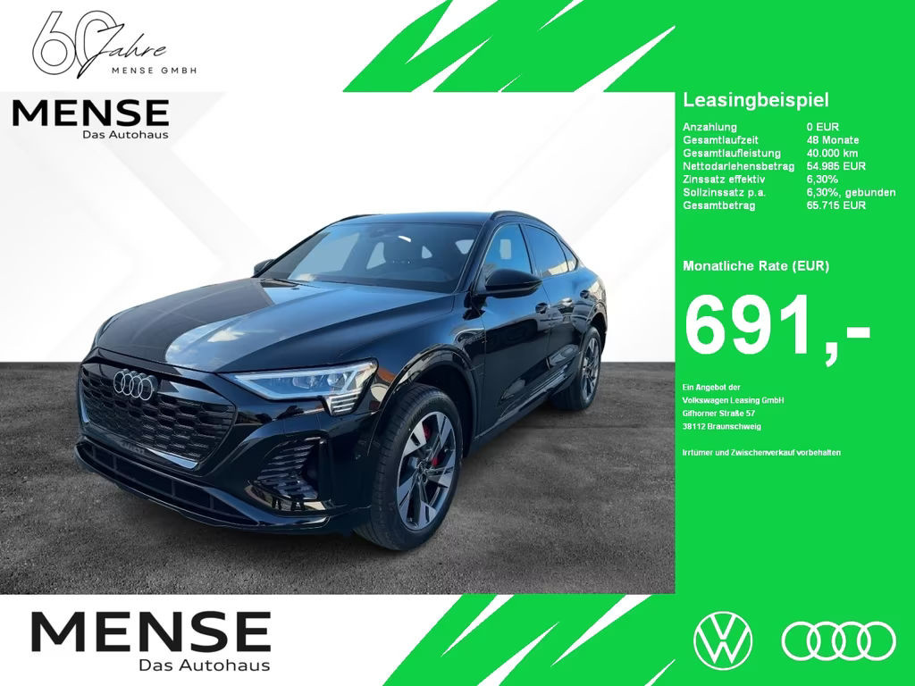 Audi Q8 e-tron Sportback Quattro S-Line 50