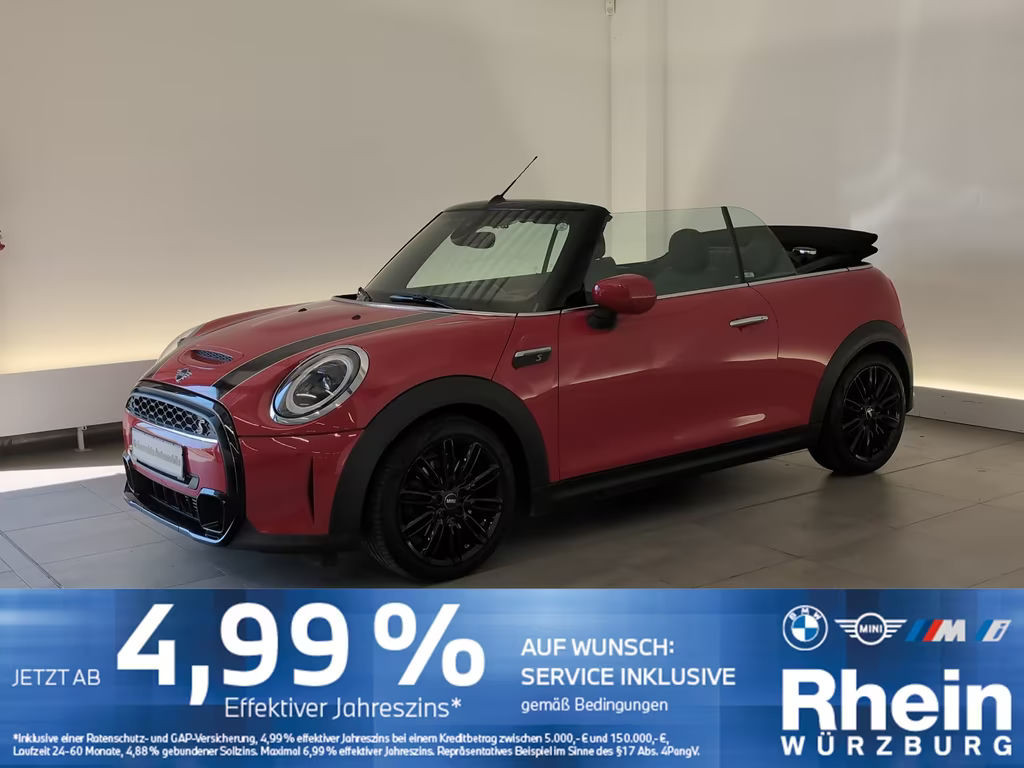 Mini Cooper S Cabrio Navi/LED/SHZ/KomfZg/PDC/DAB Navi