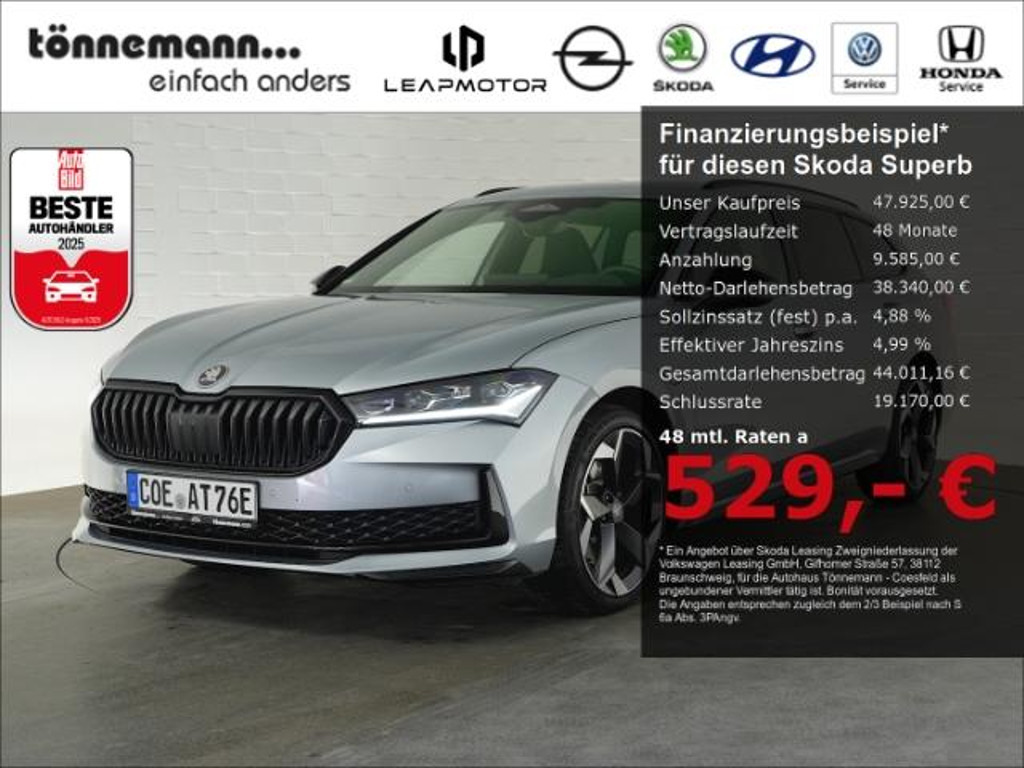 Skoda Superb Combi Sportline iV