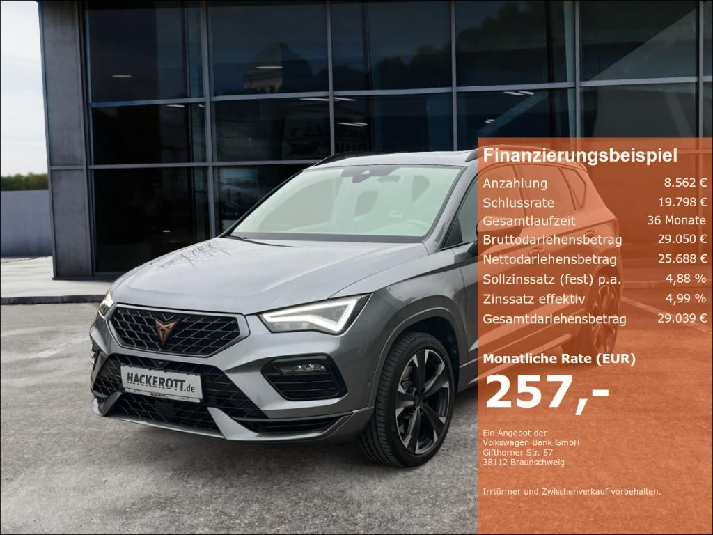 Cupra Ateca 4Drive 2.0 TSI DSG