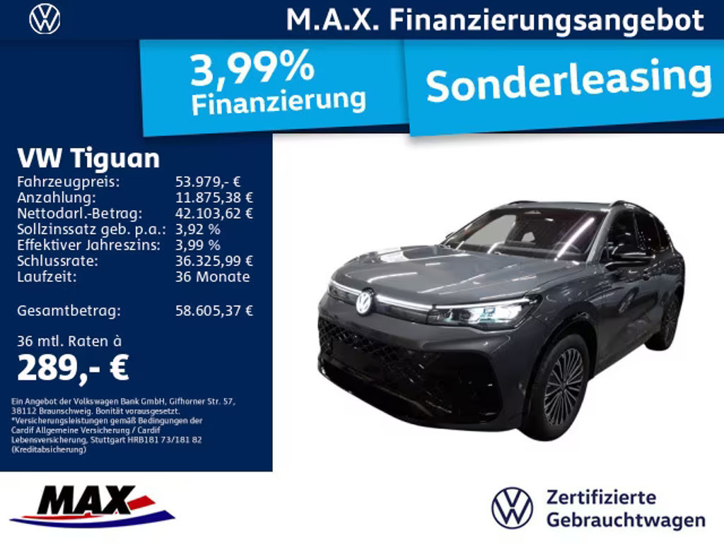 Volkswagen Tiguan R-Line eHybrid 1.5 TSI