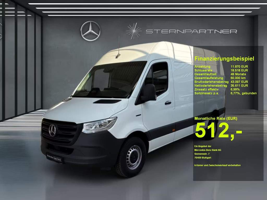 Mercedes-Benz eSprinter Sprinter 314 Kasten L2H2 Akku 81KWh