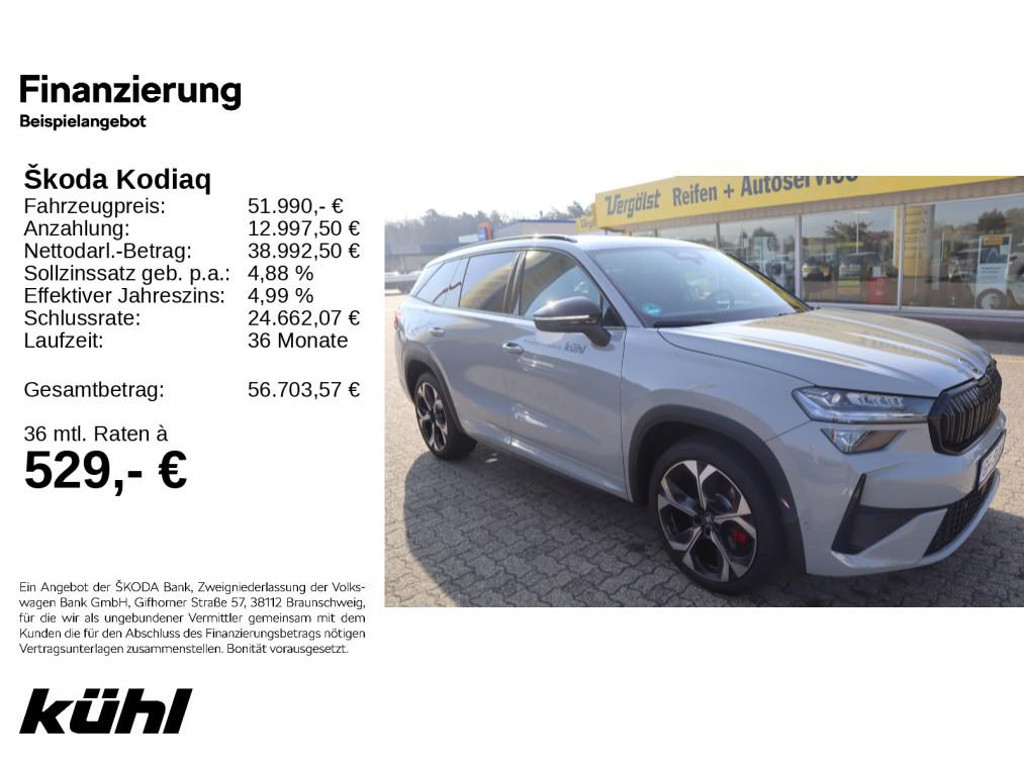 Skoda Kodiaq 4x4 RS 2.0 TSI