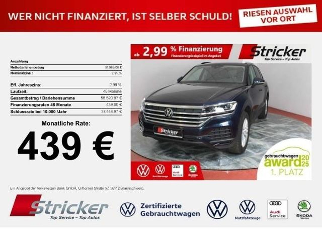 Volkswagen Touareg 3.0 V6 TDI