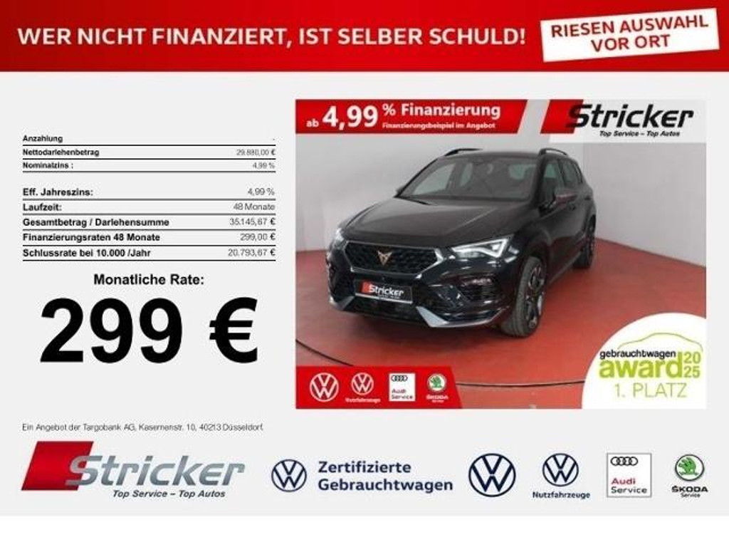 Cupra Ateca 1.5 TSI DSG
