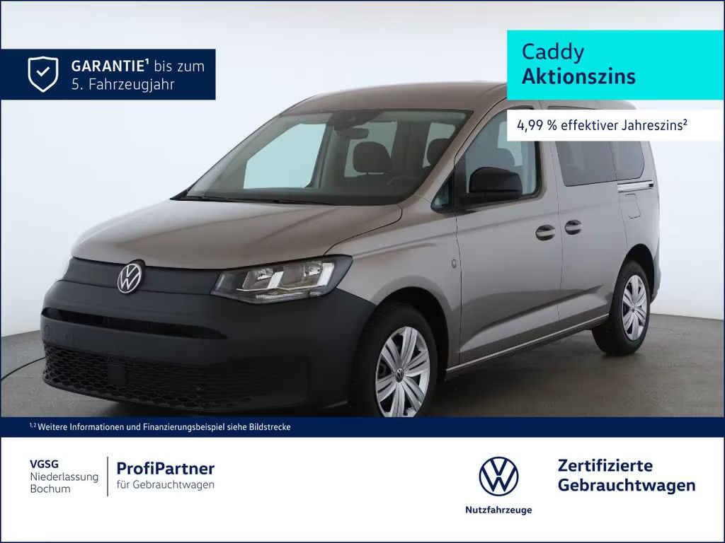 Volkswagen Caddy Basis-Modell AHK PDC Navi Kamera Sitzh