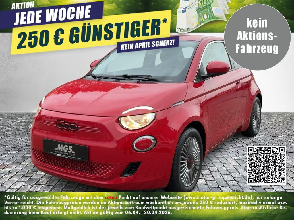 Fiat 500e RED