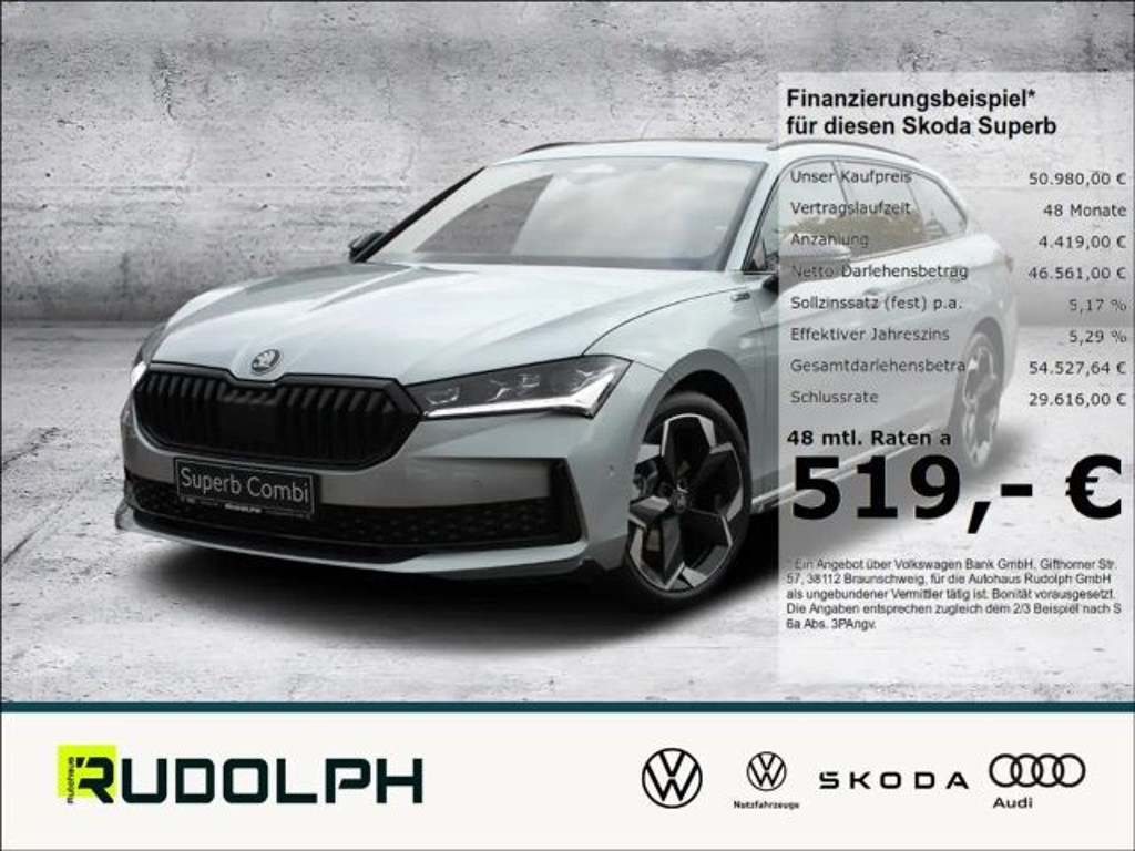 Skoda Superb Combi Sportline iV 2.0 TDI