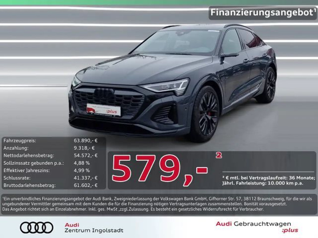 Audi Q8 e-tron Sportback Quattro S-Line 55