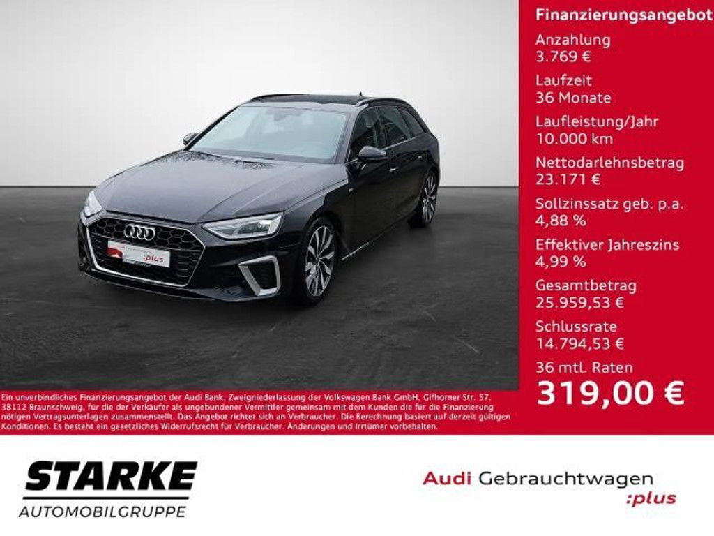 Audi A4 Avant S-Line S-Tronic 35 TFSI