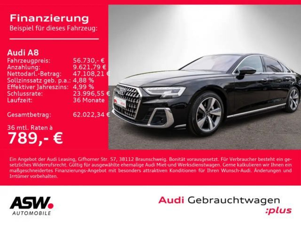 Audi A8 Quattro 50 TDI