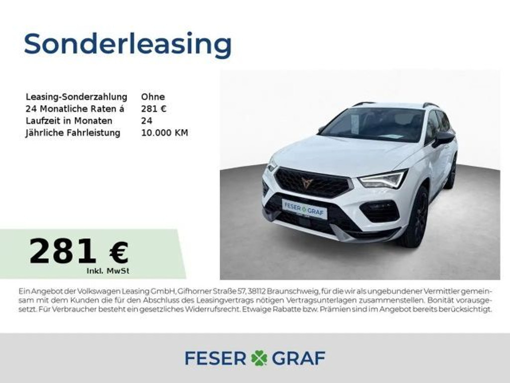 Cupra Ateca 1.5 TSI DSG