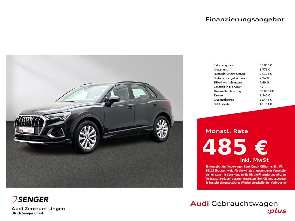 Audi Q3 Quattro S-Tronic 35 TDI