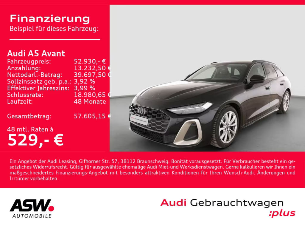 Audi A5 Avant Quattro S-Line