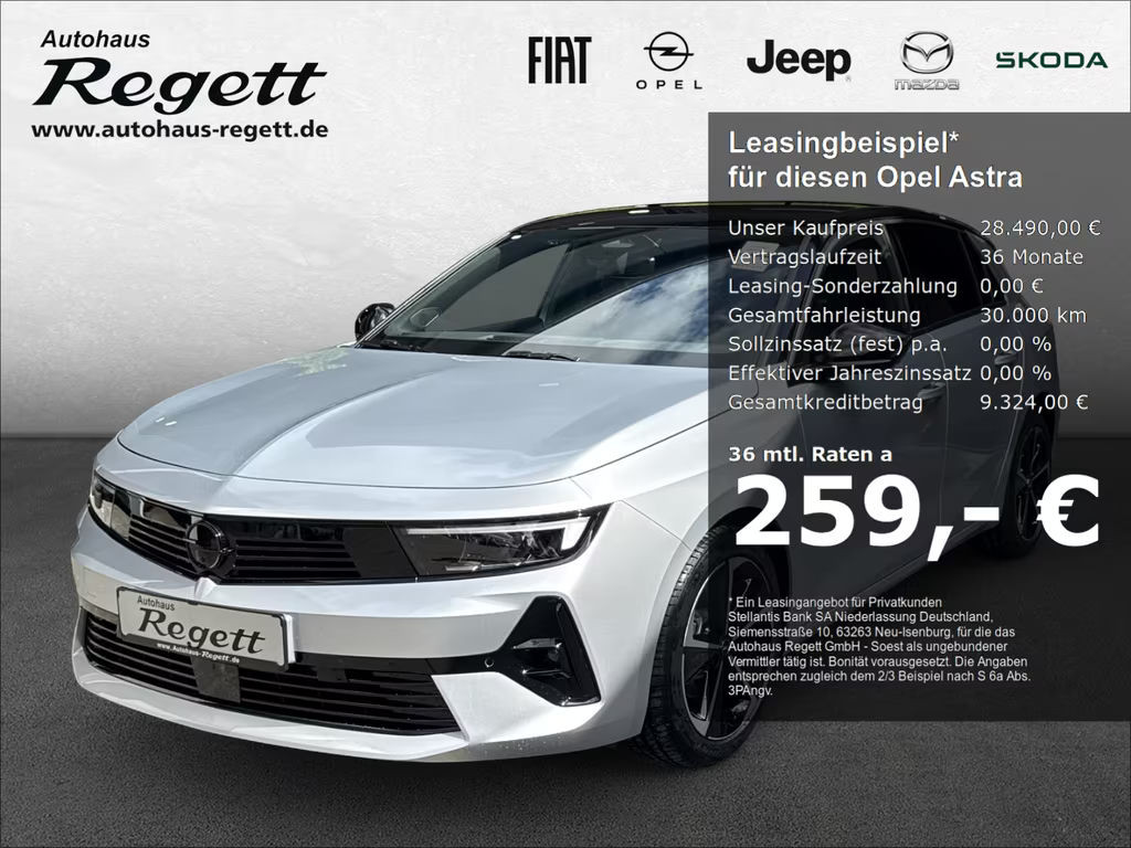 Opel Astra Grand Sport 1.2 Turbo Turbo GS-Line
