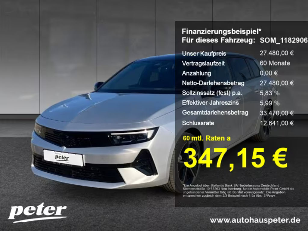 Opel Astra Grand Sport GS-Line