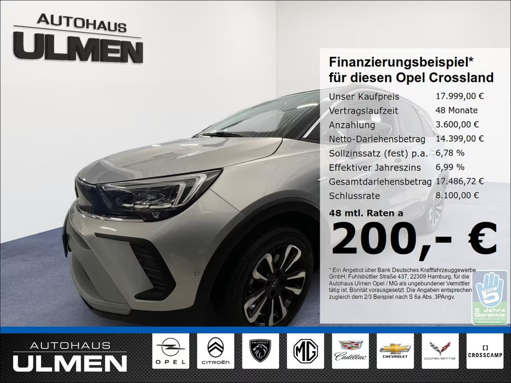 Opel Crossland 1.2 Turbo Elegance Turbo