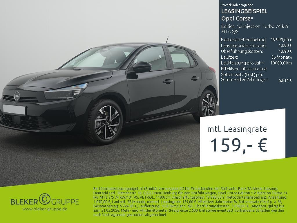 Opel Corsa Edition Turbo