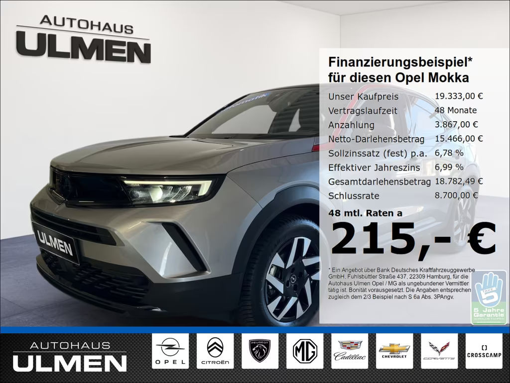 Opel Mokka Navi-Link-Tom Voll-LED Alu+Allwetter PDC+C