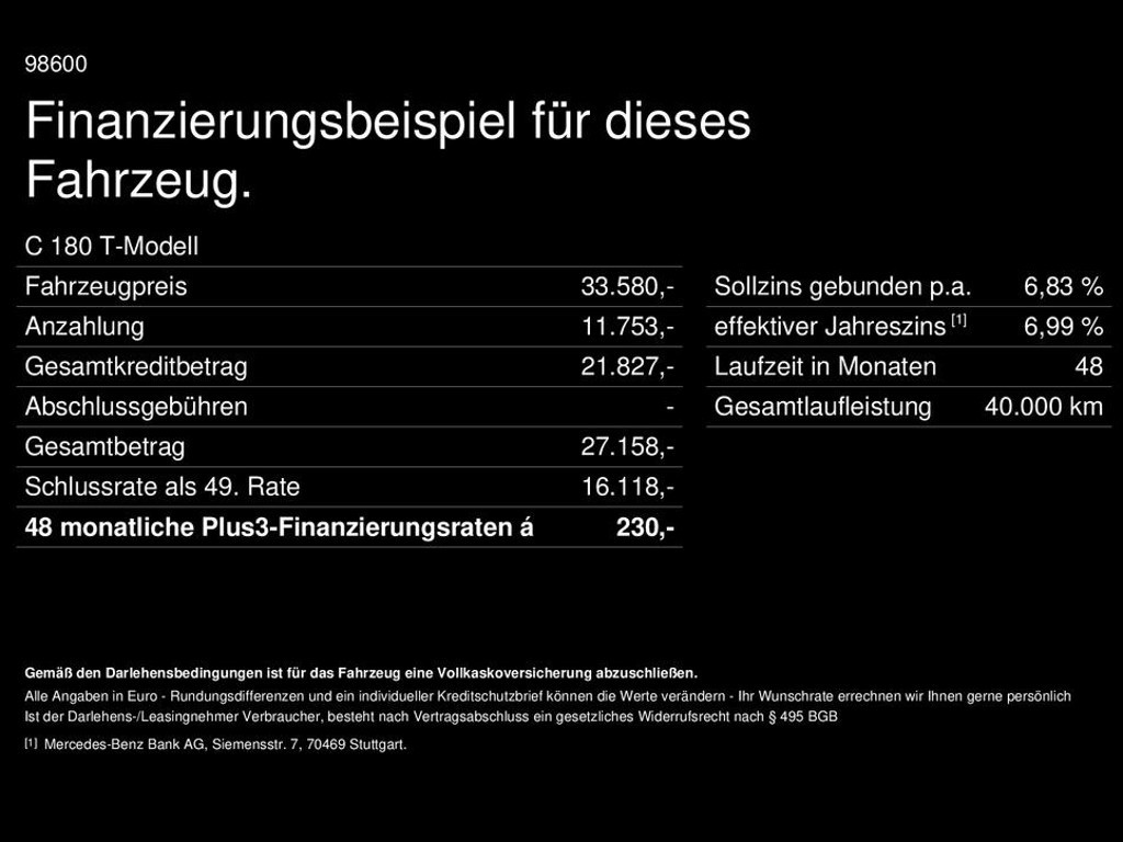 Mercedes-Benz C-Klasse