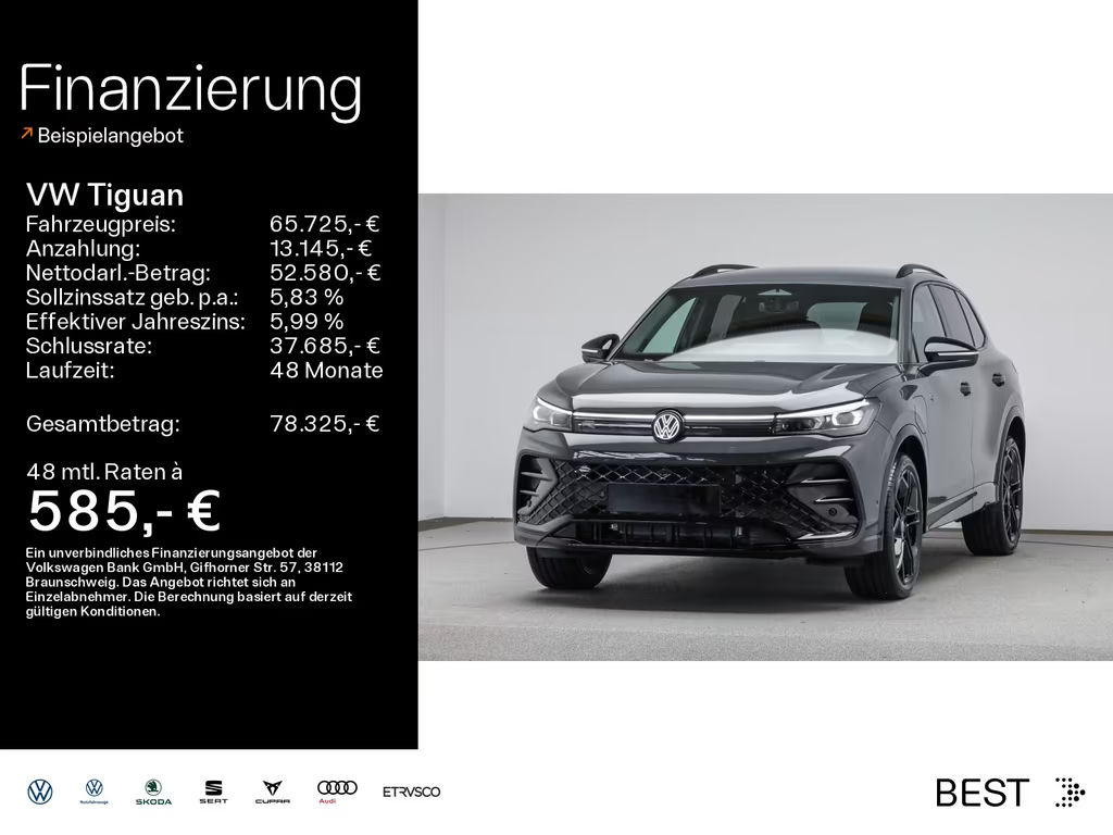 Volkswagen Tiguan DSG R-Line eHybrid