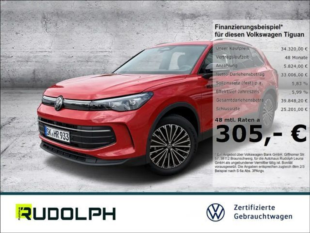 Volkswagen Tiguan DSG 1.5 eTSI