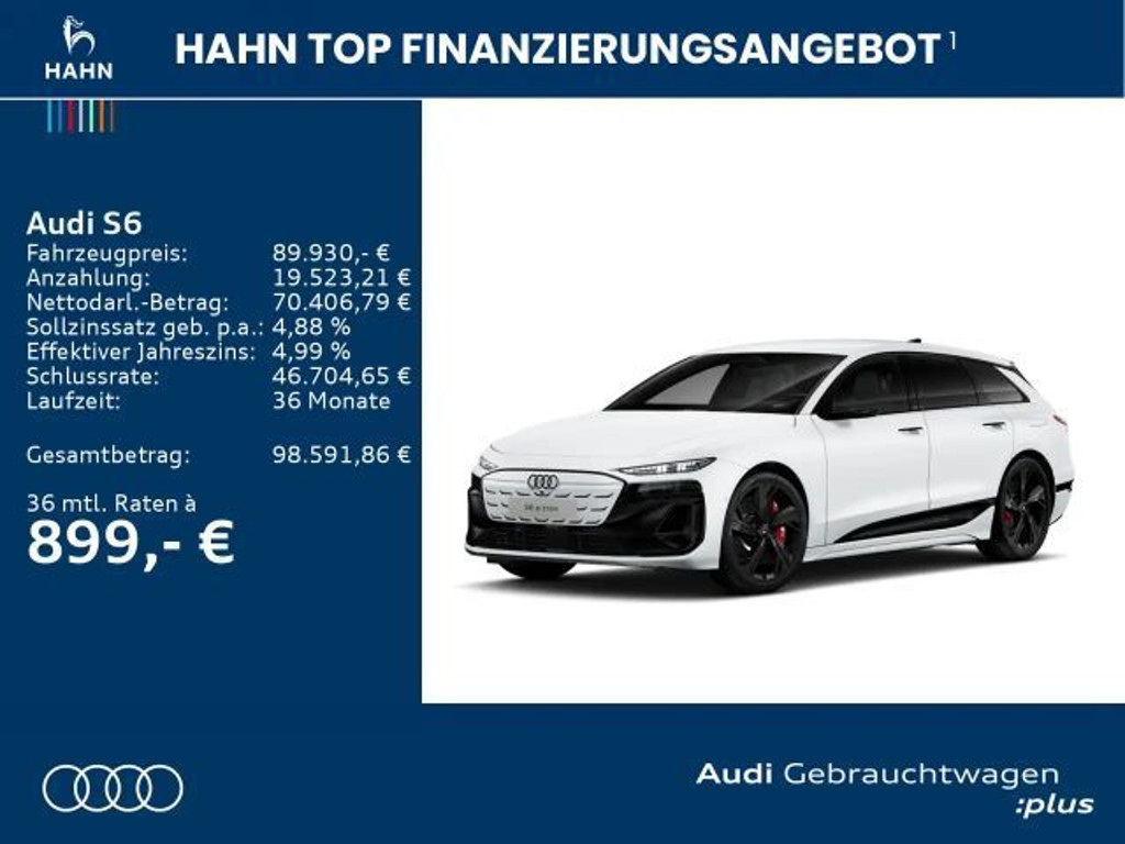 Audi S6 e-tron