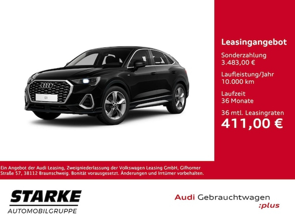 Audi Q3 Sportback S-Line S-Tronic 35 TDI