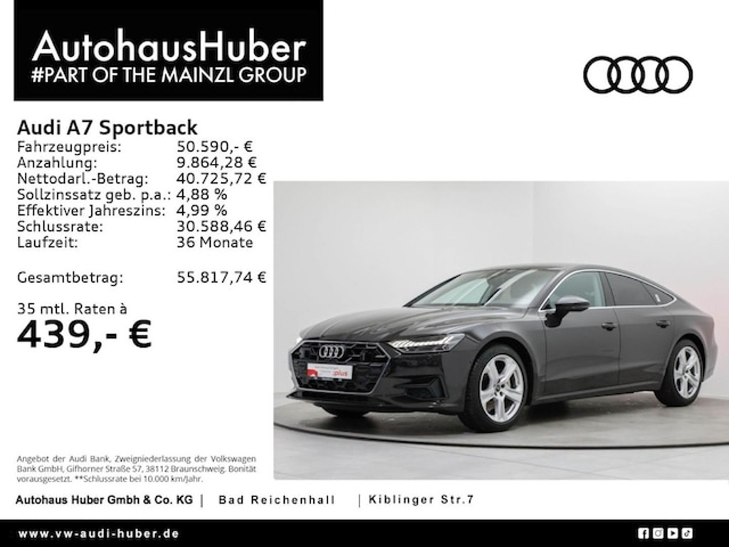 Audi A7 Sportback S-Tronic 45 TFSI
