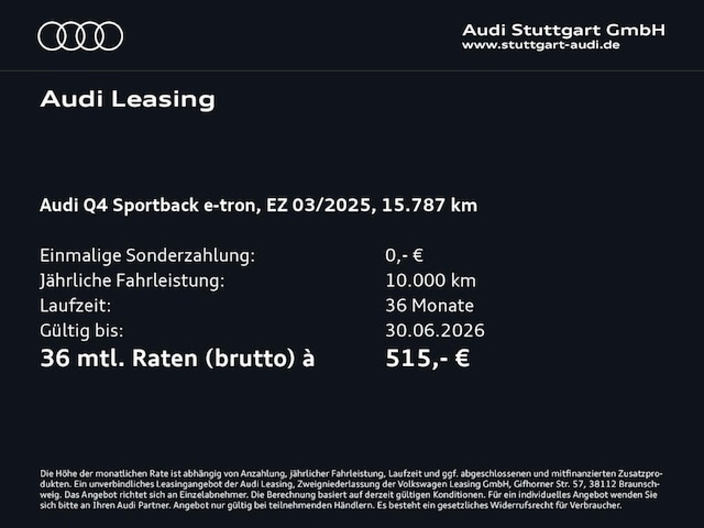 Audi Q4 e-tron