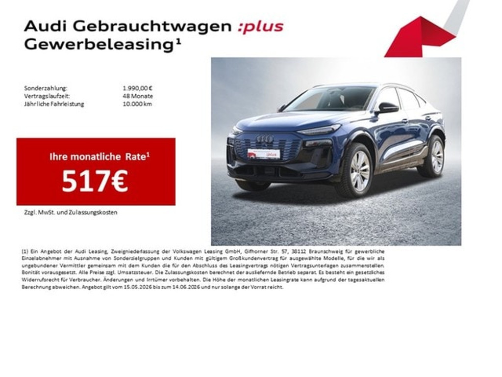 Audi Q6 e-tron Sportback