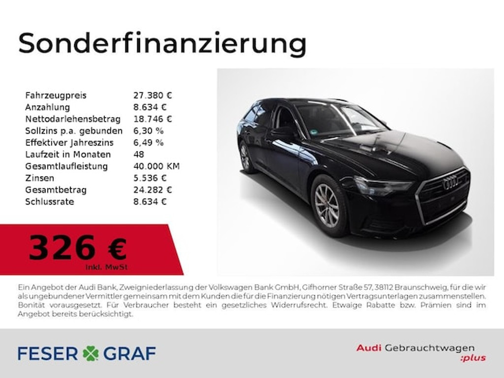 Audi A6 Avant S-Tronic 40 TDI