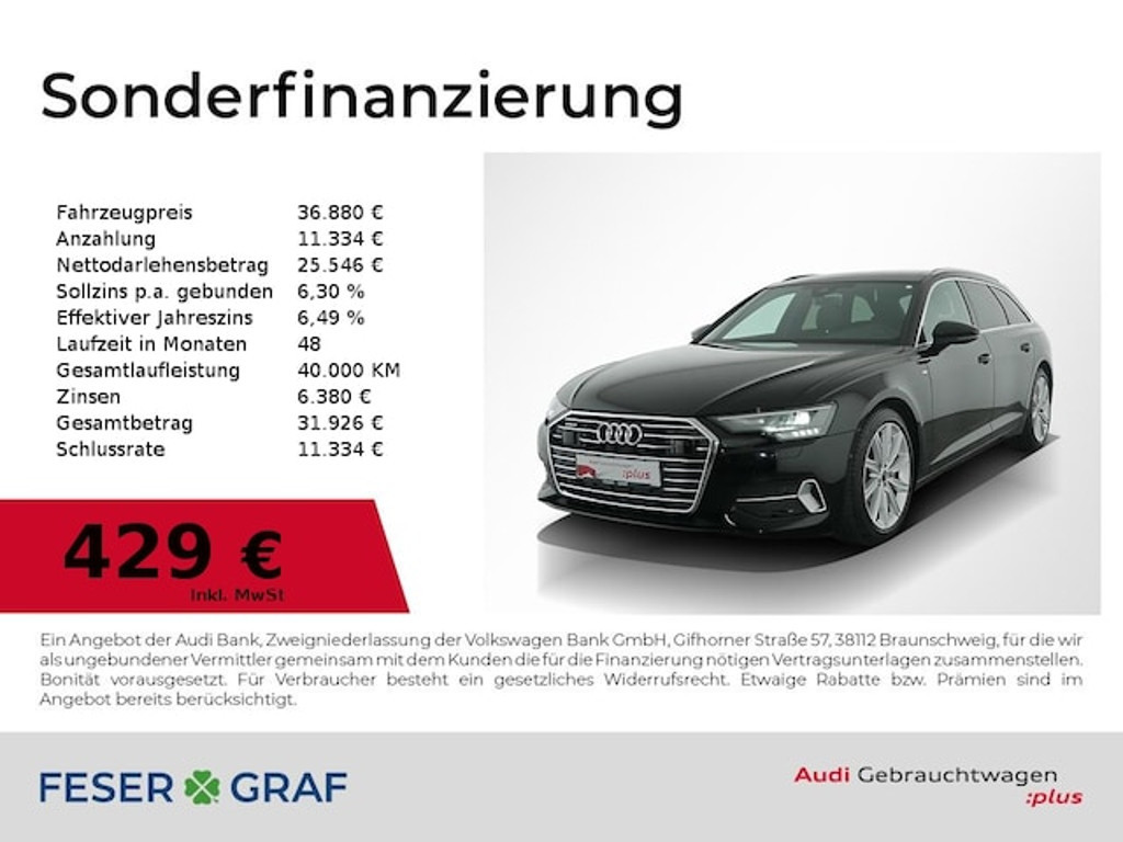 Audi A6 Avant Quattro S-Tronic Sport 45 TFSI