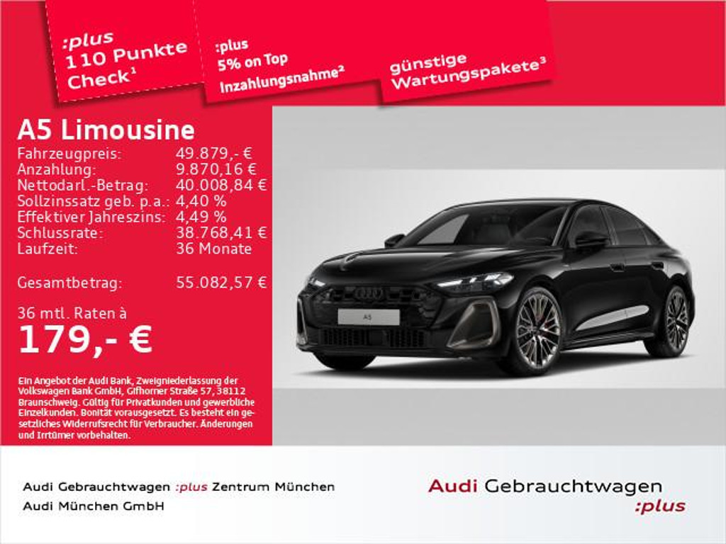 Audi A5 S-Line S-Tronic