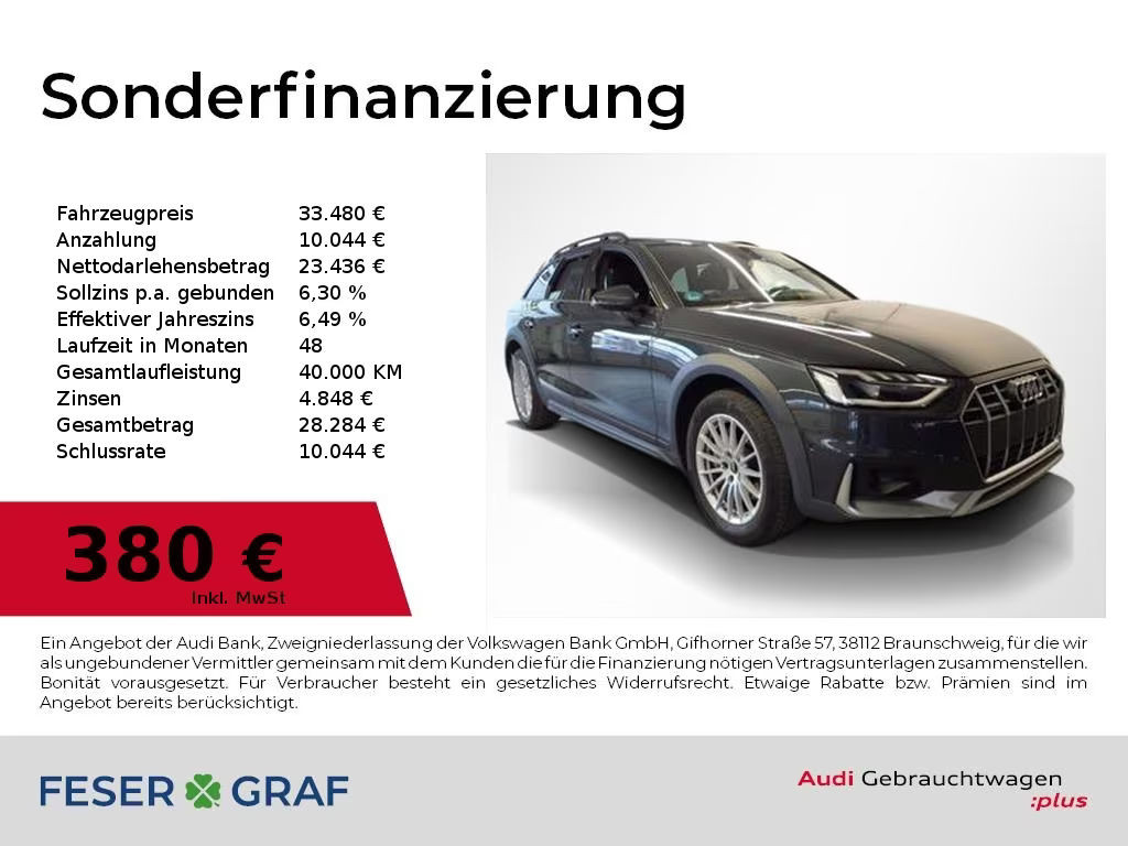 Audi A4 allroad Quattro 40 TDI
