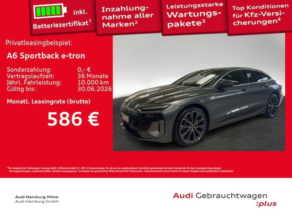 Audi A6 e-tron Sportback
