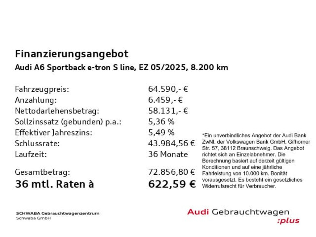 Audi A6 e-tron