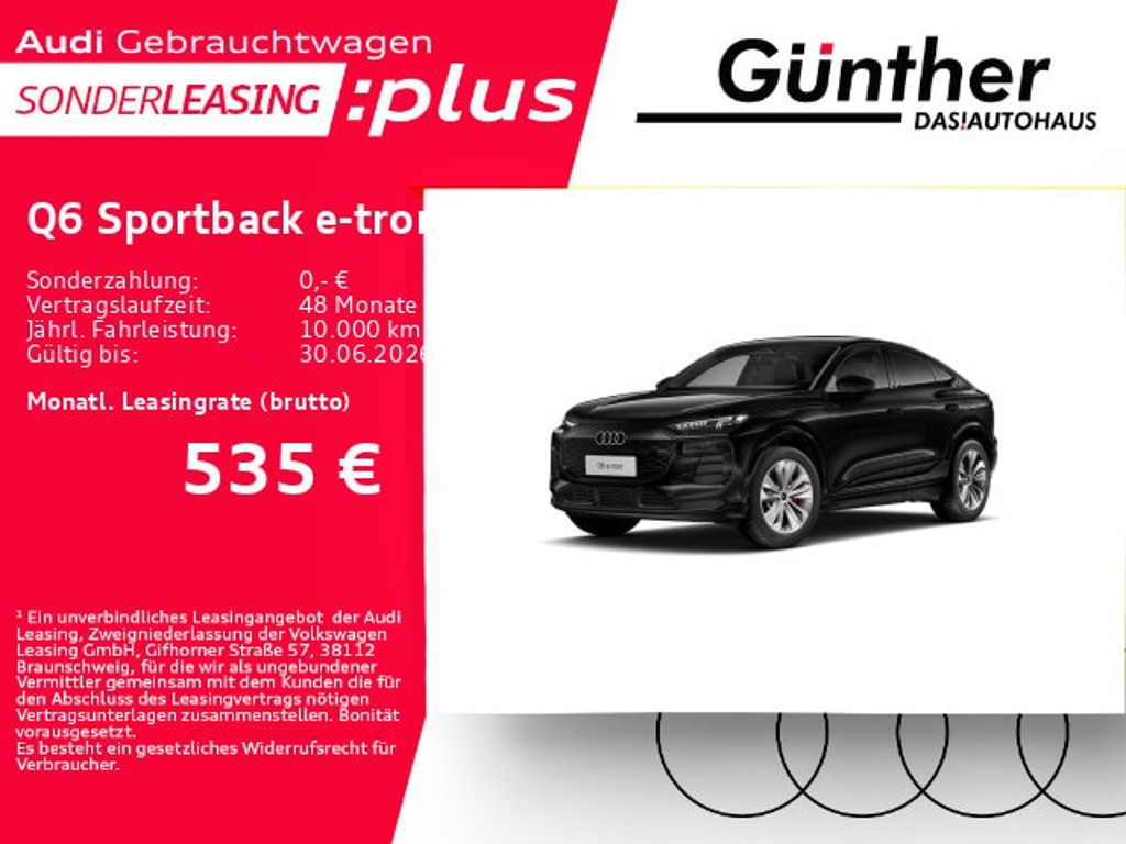 Audi Q6 e-tron Sportback