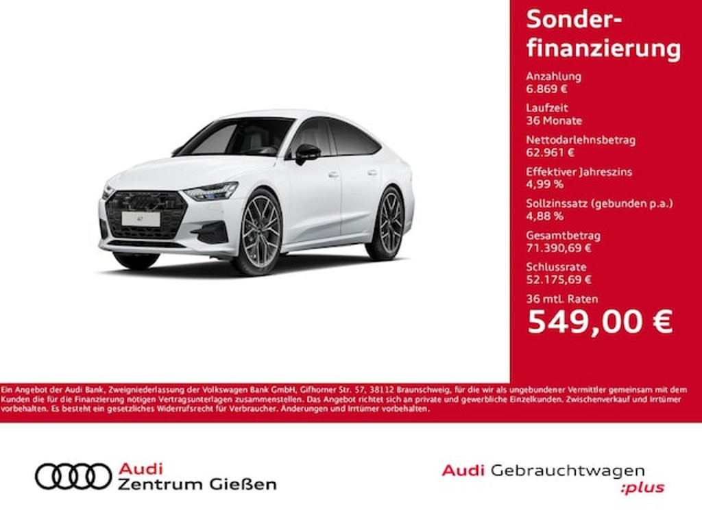 Audi A7 Sportback Quattro 50 TDI