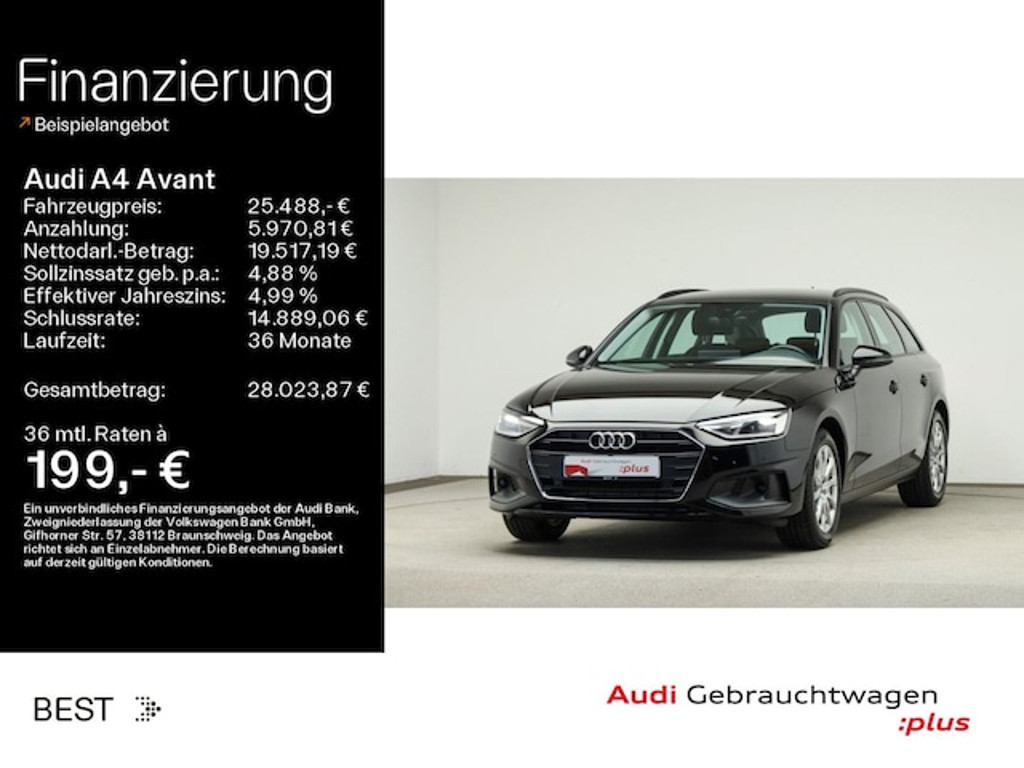 Audi A4 Avant S-Tronic 35 TFSI