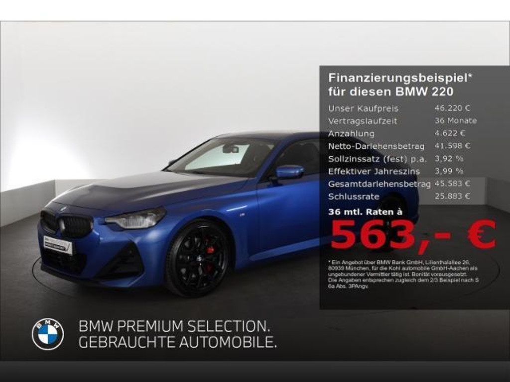 BMW 2 Serie 220 Coupé 220d