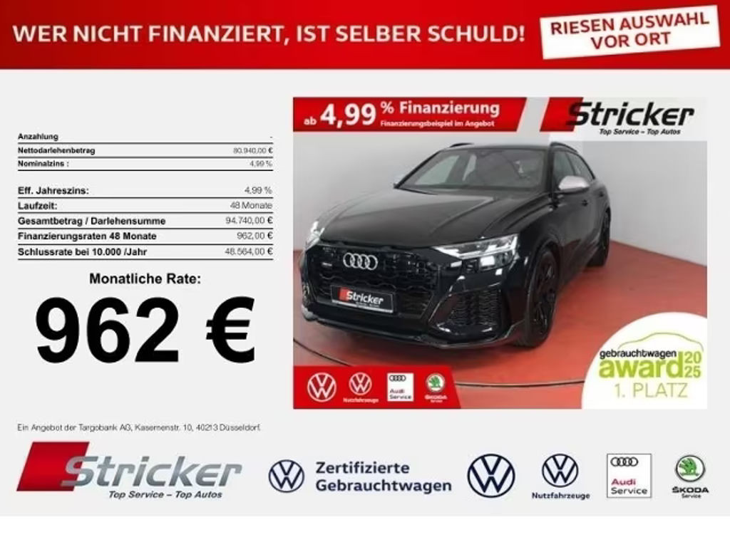 Audi RS Q8 4.0 TFSI