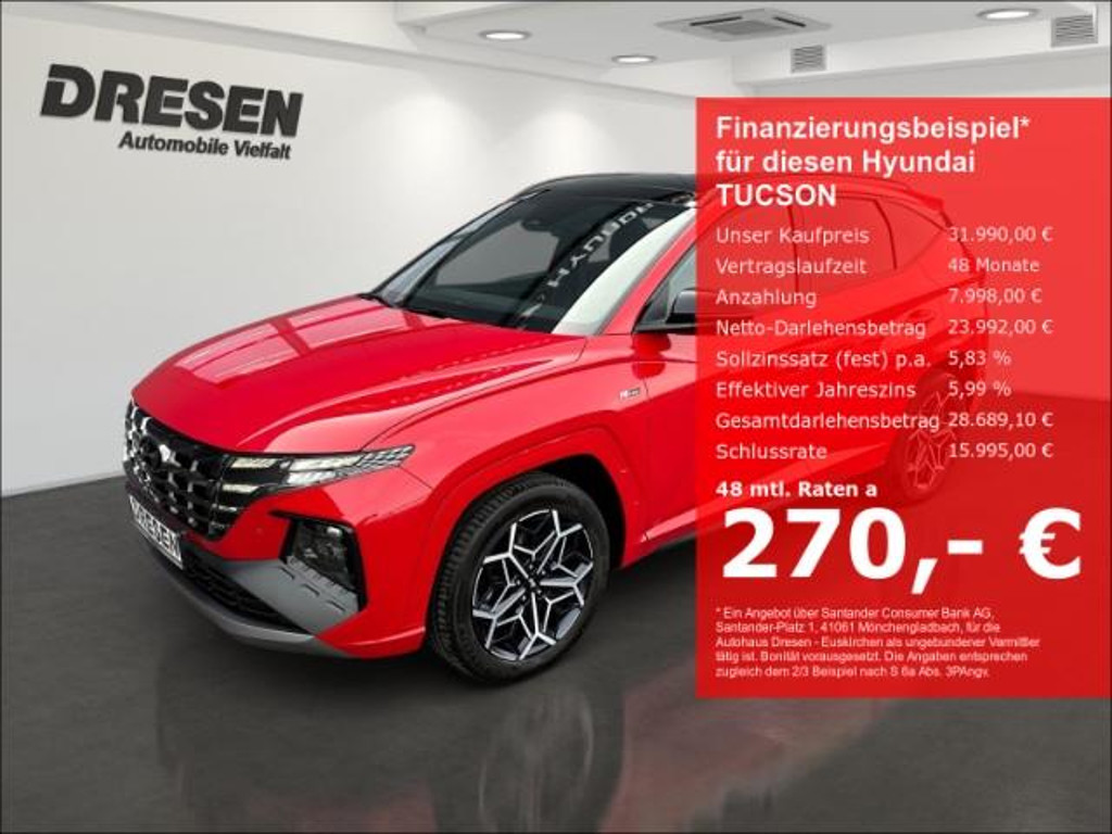 Hyundai Tucson T-GDi 2WD N Line 1.6