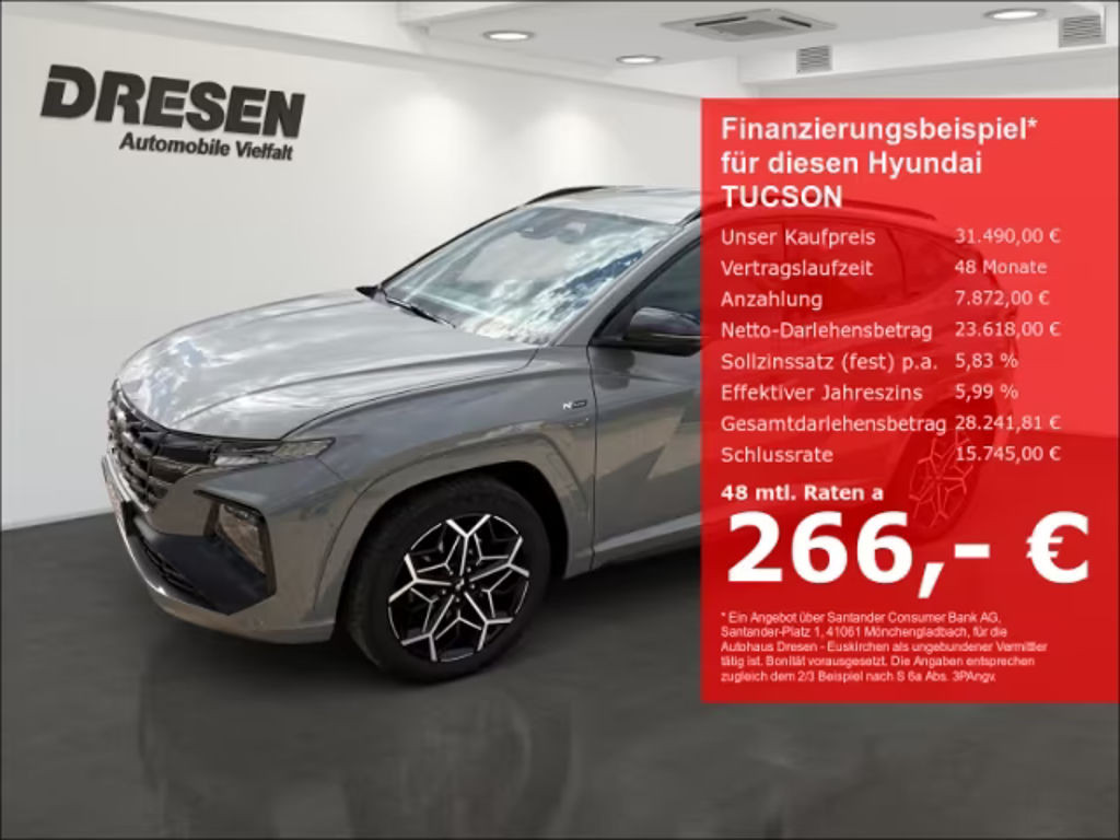 Hyundai Tucson N Line Vierwielaandrijving
