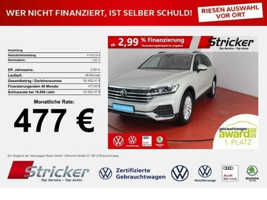 Volkswagen Touareg 3.0 V6 TDI