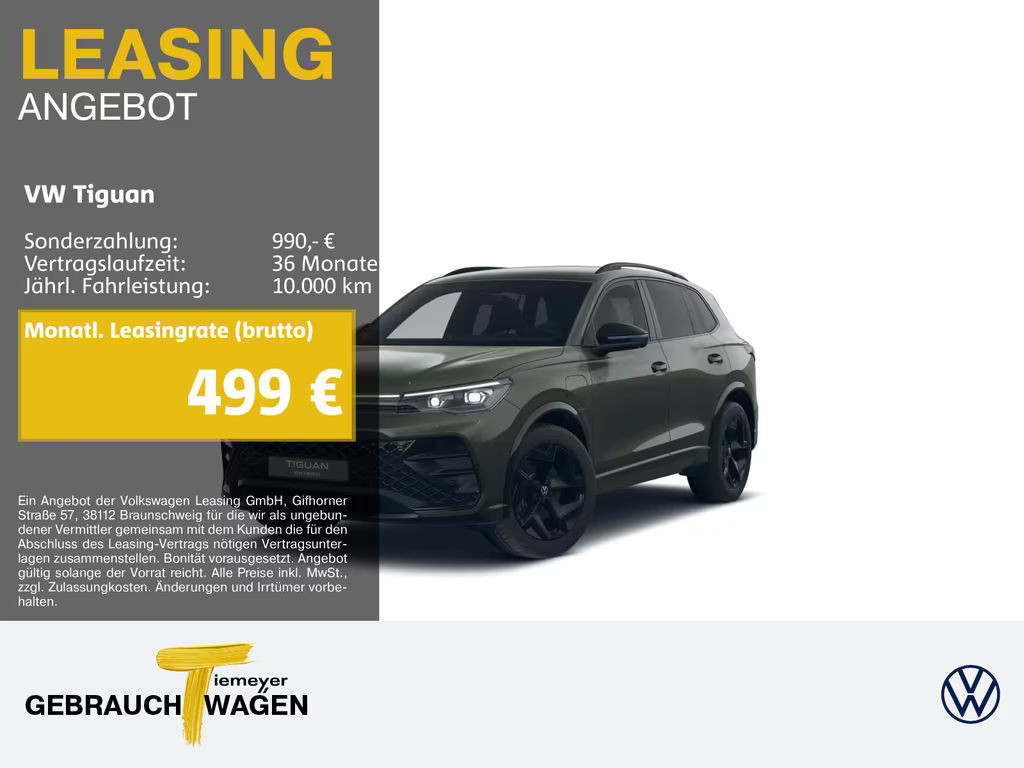 Volkswagen Tiguan R-Line eHybrid IQ.Drive